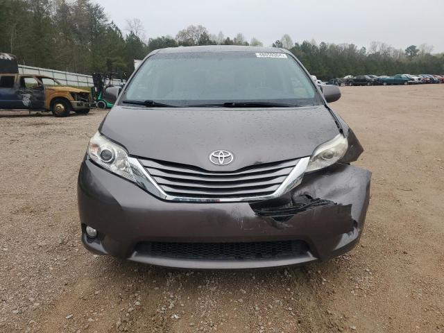 5TDYK3DC9FS568952 - 2015 TOYOTA SIENNA XLE GRAY photo 5