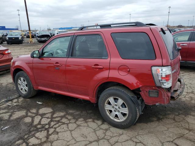 4M2CN9B77AKJ06975 - 2010 MERCURY MARINER RED photo 2