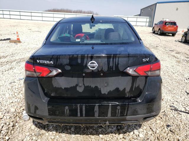 3N1CN8EV5ML862031 - 2021 NISSAN VERSA SV BLACK photo 6