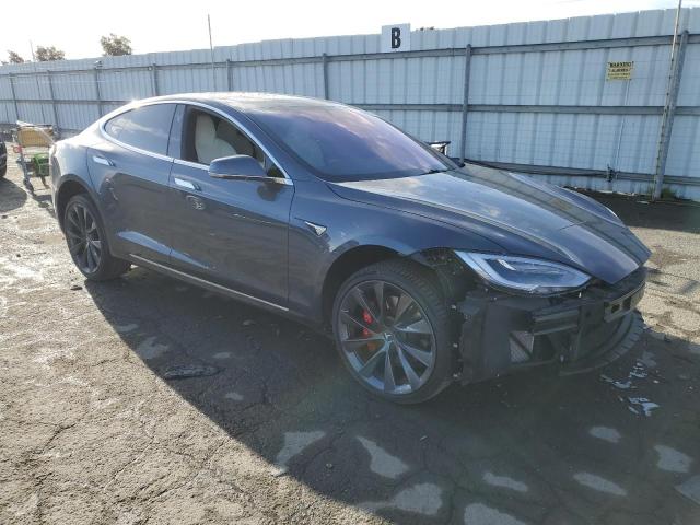 5YJSA1E45LF366419 - 2020 TESLA MODEL S ვერცხლისფერი ფოტო 4