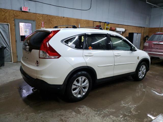 5J6RM3H78CL020878 - 2012 HONDA CR-V EXL WHITE photo 3