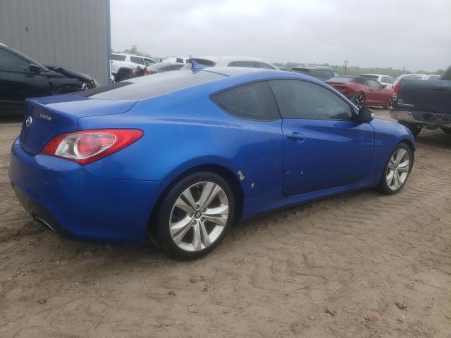 KMHHU6KH9AU039690 - 2010 HYUNDAI GENESIS CO 3.8L BLUE photo 3