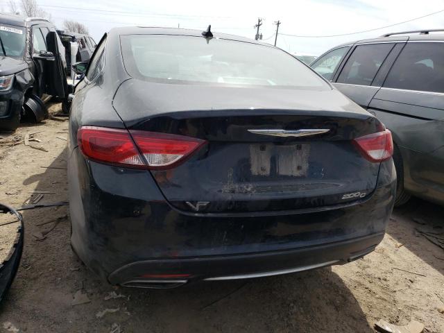 1C3CCCCG2FN551173 - 2015 CHRYSLER 200 C BLACK photo 6