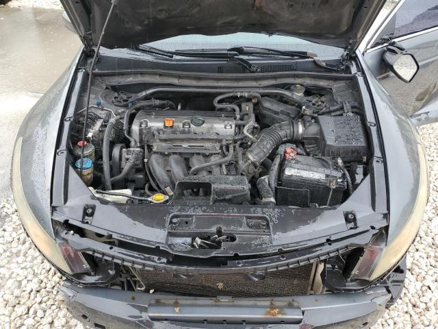 1HGCS12708A004628 - 2008 HONDA ACCORD EX GRAY photo 11