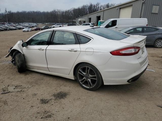 3FA6P0K92ER283032 - 2014 FORD FUSION TITANIUM WHITE photo 2