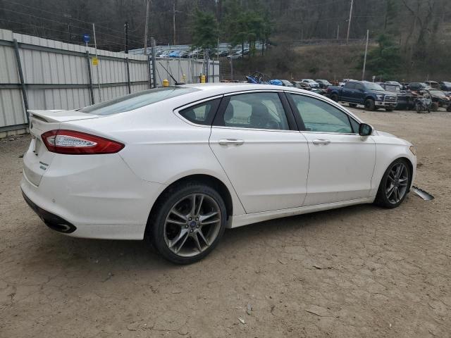 3FA6P0K92ER283032 - 2014 FORD FUSION TITANIUM WHITE photo 3