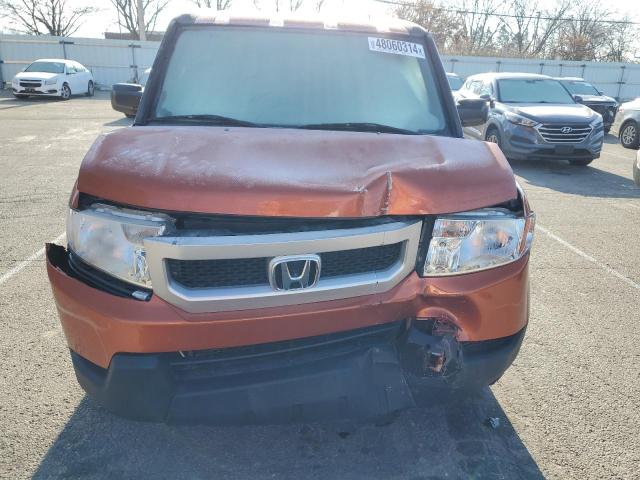 5J6YH2H73AL004353 - 2010 HONDA ELEMENT EX ORANGE photo 5