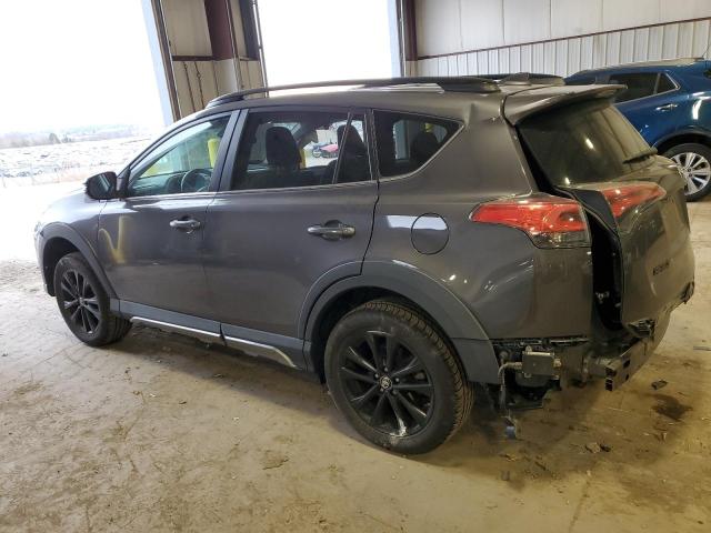 2T3RFREV8JW737104 - 2018 TOYOTA RAV4 ADVENTURE GRAY photo 2