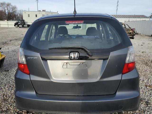 JHMGE8H31DC022220 - 2013 HONDA FIT GRAY photo 6