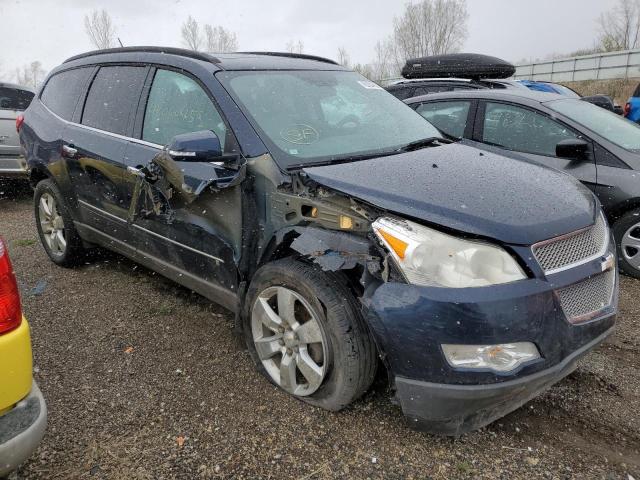 1GNLVHED2AS129086 - 2010 CHEVROLET TRAVERSE LTZ BLACK photo 4