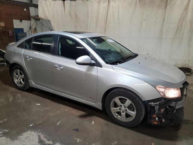 1G1PC5SBXD7189747 - 2013 CHEVROLET CRUZE LT SILVER photo 4