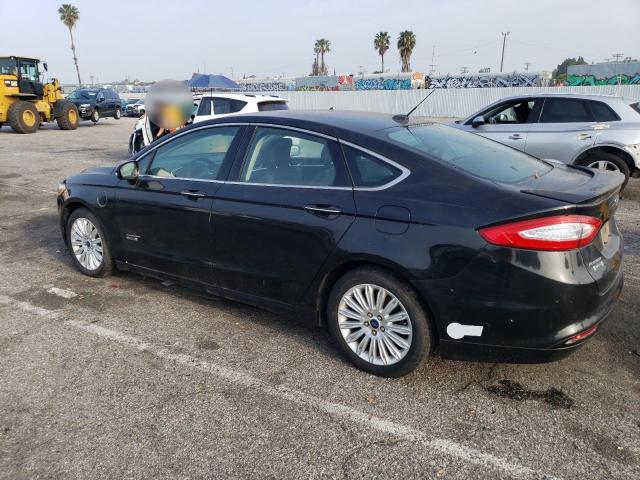 3FA6P0SU0ER366284 - 2014 FORD FUSION TITANIUM PHEV BLACK photo 2