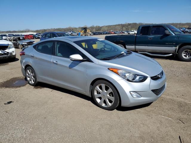 5NPDH4AE0DH369994 - 2013 HYUNDAI ELANTRA LI GLS SILVER photo 4