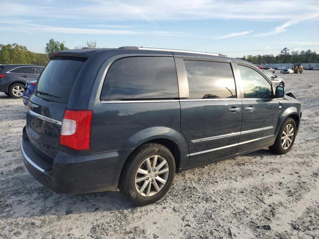 2C4RC1CG6ER468227 - 2014 CHRYSLER TOWN & COU TOURING L BLUE photo 3