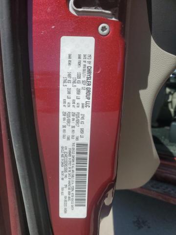 2C4RC1CG5DR515505 - 2013 CHRYSLER TOWN & COU TOURING L MAROON photo 13