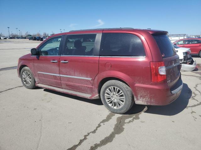 2C4RC1CG5DR515505 - 2013 CHRYSLER TOWN & COU TOURING L MAROON photo 2