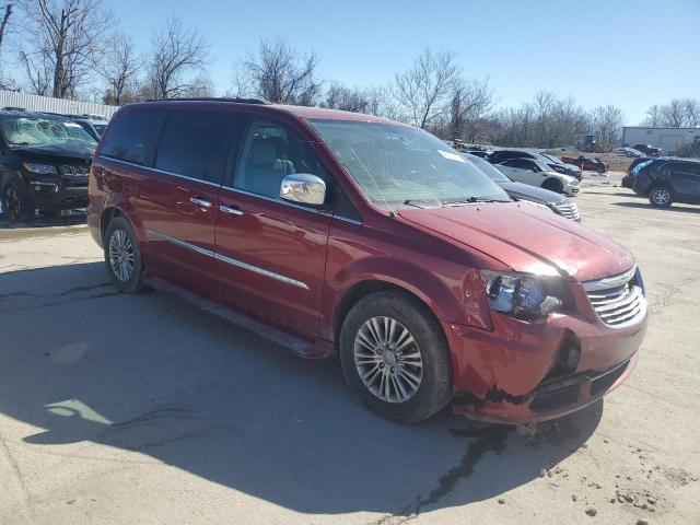 2C4RC1CG5DR515505 - 2013 CHRYSLER TOWN & COU TOURING L MAROON photo 4