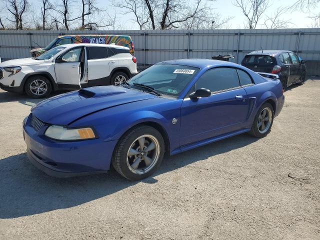 1FAFP40484F109685 - 2004 FORD MUSTANG BLUE photo 1