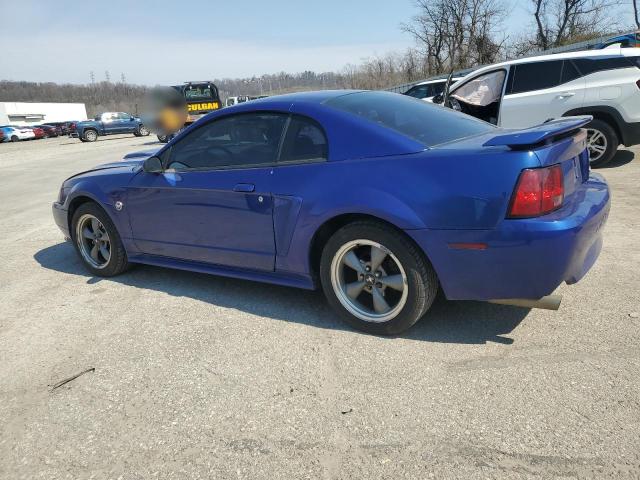 1FAFP40484F109685 - 2004 FORD MUSTANG BLUE photo 2