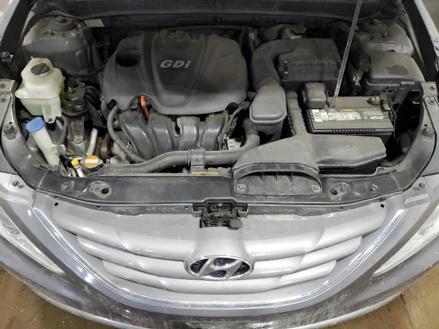 5NPEB4AC2BH283457 - 2011 HYUNDAI SONATA GLS SILVER photo 11