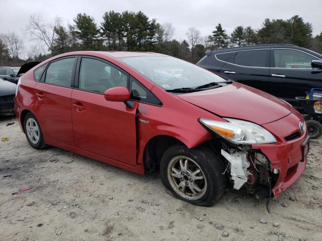 JTDKN3DU7A0079368 - 2010 TOYOTA PRIUS RED photo 4