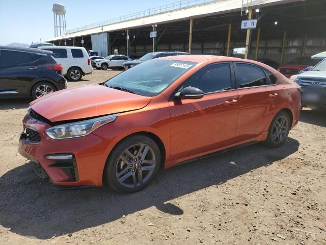 3KPF34ADXLE163471 - 2020 KIA FORTE GT LINE ORANGE photo 1