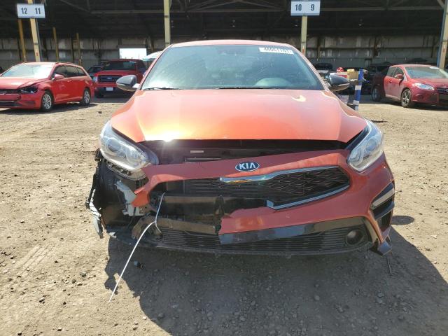 3KPF34ADXLE163471 - 2020 KIA FORTE GT LINE ORANGE photo 5