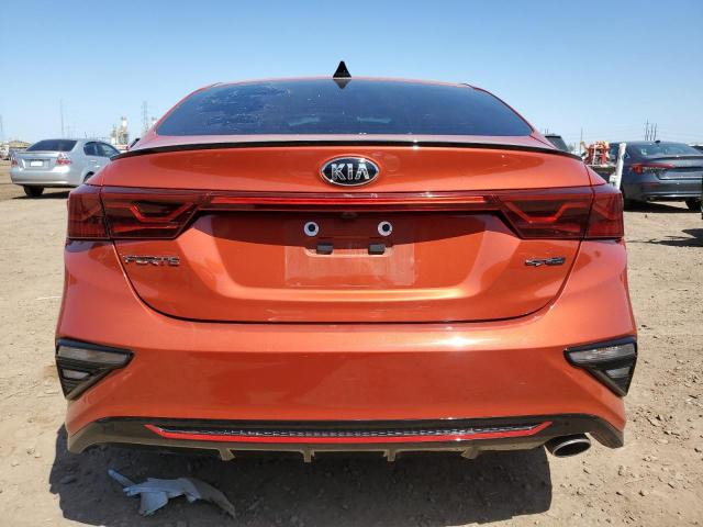 3KPF34ADXLE163471 - 2020 KIA FORTE GT LINE ORANGE photo 6