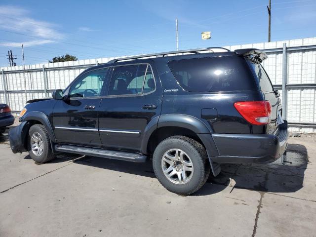 5TDBT48A66S257769 - 2006 TOYOTA SEQUOIA LIMITED BLACK photo 2