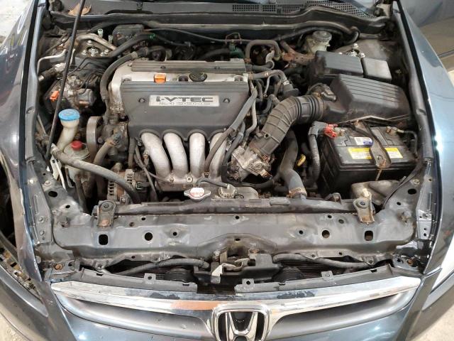 1HGCM56797A129041 - 2007 HONDA ACCORD EX BLUE photo 11