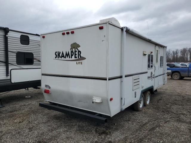 4PXT3252021022746 - 2002 SKAM TRAILER WHITE photo 4