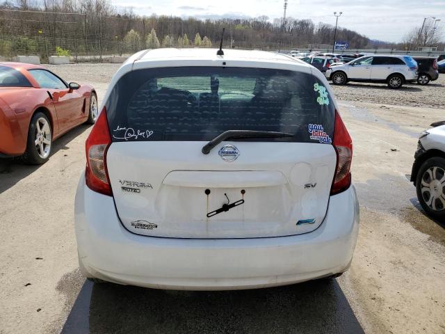 3N1CE2CP9FL449002 - 2015 NISSAN VERSA NOTE S WHITE photo 6