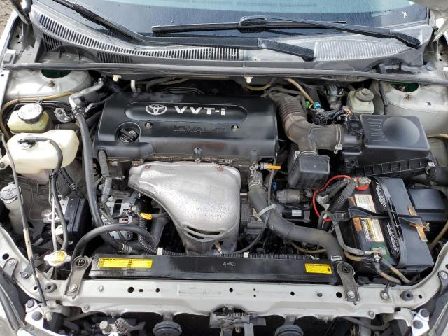 JTKDE167860114441 - 2006 TOYOTA SCION TC ვერცხლისფერი ფოტო 11