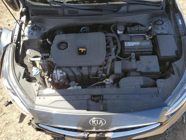 3KPF54AD7KE056449 - 2019 KIA FORTE EX CHARCOAL photo 11