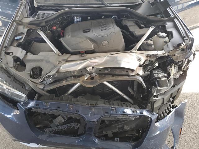 5UX43DP02N9K14544 - 2022 BMW X3 SDRIVE30I BLUE photo 11