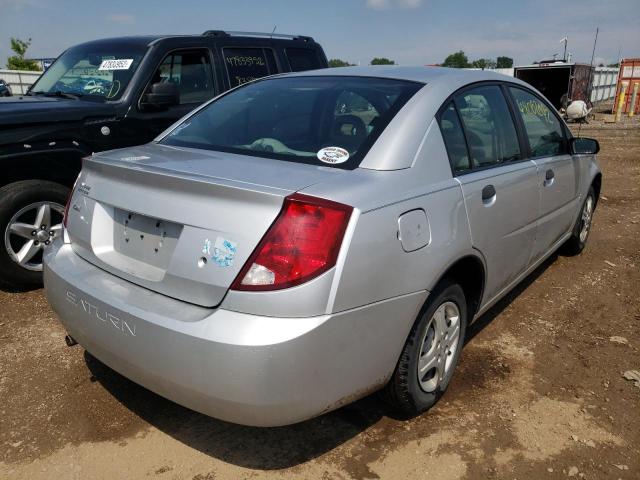 1G8AG52F25Z160697 - 2005 SATURN ION LEVEL 1 SILVER photo 4