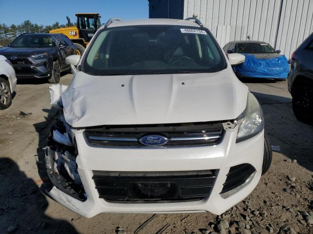 1FMCU9J99EUD98131 - 2014 FORD ESCAPE TITANIUM WHITE photo 5