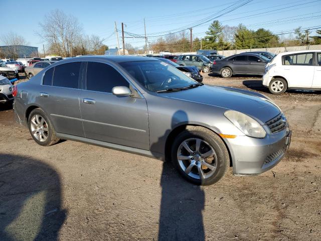 JNKCV51F75M308604 - 2005 INFINITI G35 SILVER photo 4