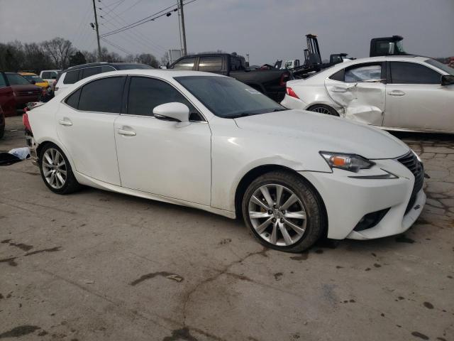 JTHBF1D25F5070824 - 2015 LEXUS IS 250 WHITE photo 4