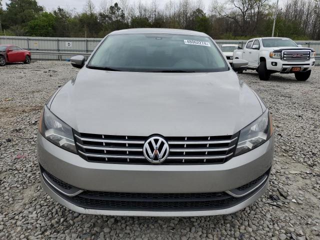 1VWBN7A37DC113716 - 2013 VOLKSWAGEN PASSAT SE GRAY photo 5