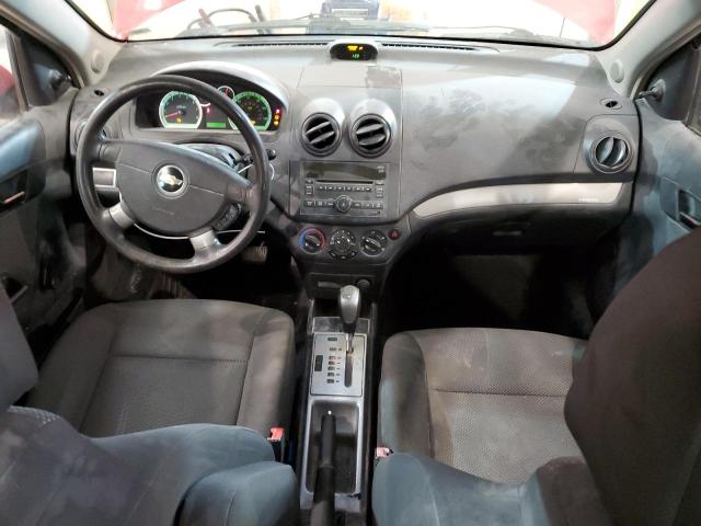 KL1TD56E99B351256 - 2009 CHEVROLET AVEO LS Qırmızı foto 8