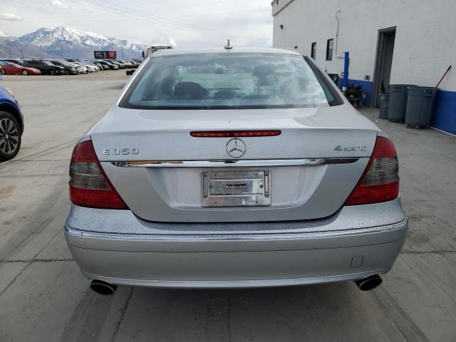 WDBUF87X28B329184 - 2008 MERCEDES-BENZ E 350 4MATIC SILVER photo 6