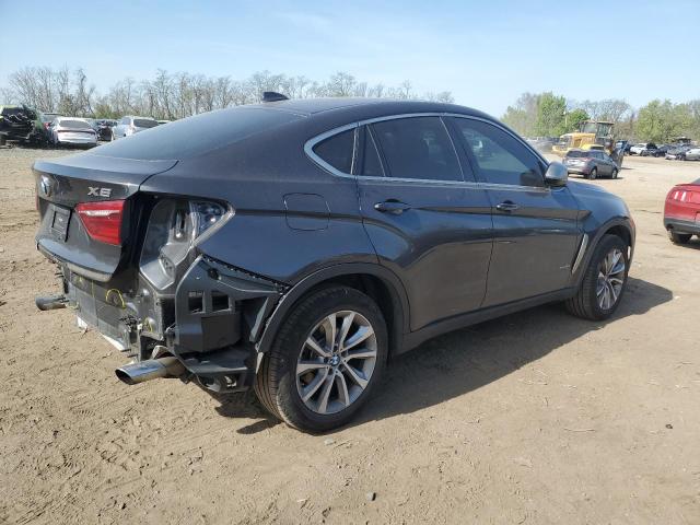 5UXKU2C32H0U30038 - 2017 BMW X6 XDRIVE35I CHARCOAL photo 3