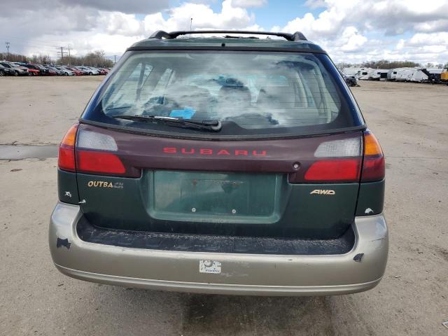 4S3BH675916654192 - 2001 SUBARU LEGACY OUTBACK AWP 绿色 照片 6