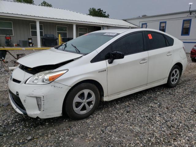 JTDKN3DU1F0403194 - 2015 TOYOTA PRIUS WHITE photo 1