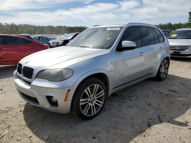 5UXZV8C55CL422300 - 2012 BMW X5 XDRIVE50I SILVER photo 1