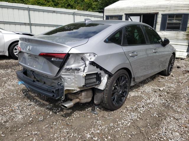 2HGFE2F54NH530308 - 2022 HONDA CIVIC SPORT 银色 照片 4