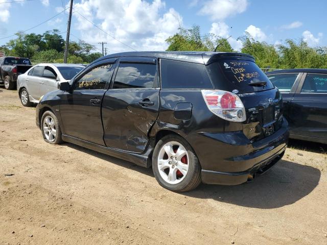 2T1KR32E28C696158 - 2008 TOYOTA COROLLA MA XR BLACK photo 2