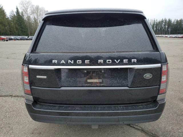 SALGV3TF8FA236960 - 2015 LAND ROVER RANGE ROVE AUTOBIOGRAPHY BLACK photo 6