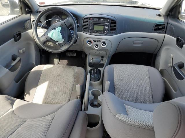 KMHCN4AC9AU492371 - 2010 HYUNDAI ACCENT GLS SILVER photo 8